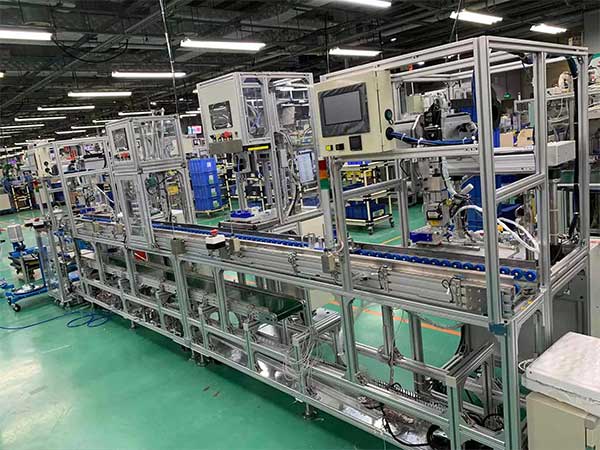 汽車門鎖24工位自動裝配線，汽車行業自動化生產線設備